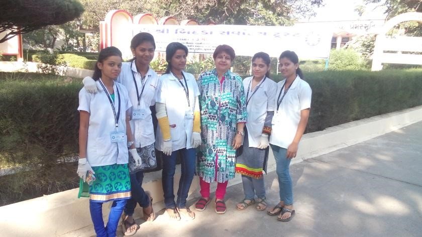 Working as Medical Technologist in Medical & Surgical Camp at Bidada, Kutchh