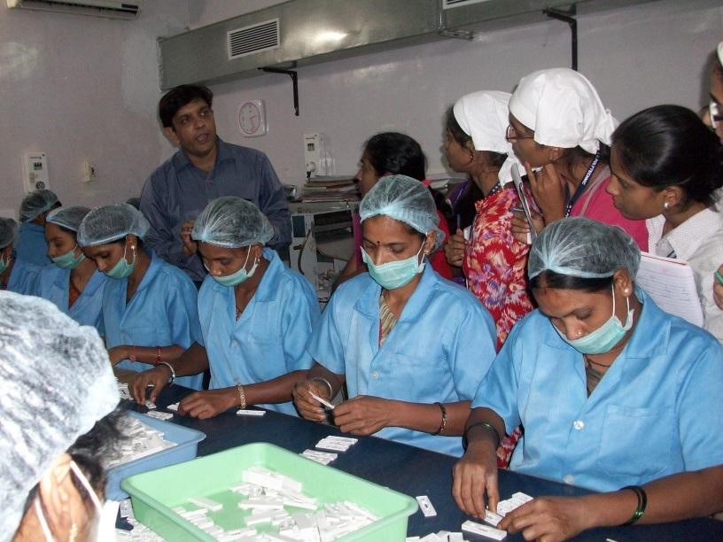 Industry visit at Labcare Industry, Sarigam,